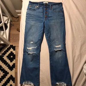 Madewell Cali Demi-Boot jean